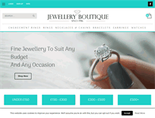 Tablet Screenshot of jewellery-boutique.co.uk